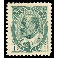 canada stamp 89 edward vii 1 1903 M XFNH 036
