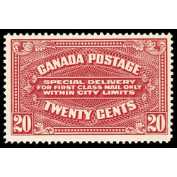 canada stamp e special delivery e2 special delivery stamps 20 1922 M F VFNH 036