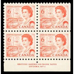 canada stamp 459 queen elizabeth ii transportation 6 1968 PB LR %231