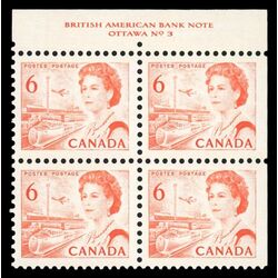 canada stamp 459b queen elizabeth ii transportation 6 1969 PB UR %233
