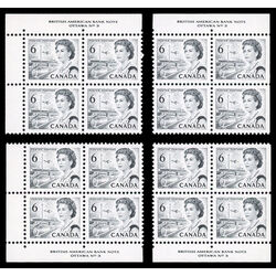 canada stamp 460i queen elizabeth ii transportation 6 1970 PB SET %233