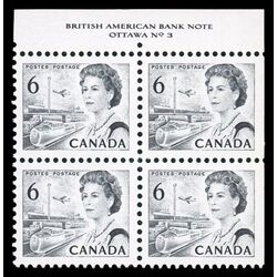 canada stamp 460i queen elizabeth ii transportation 6 1970 PB UR %233