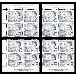 canada stamp 460 queen elizabeth ii transportation 6 1970 PB SET %233