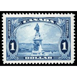 canada stamp 227 champlain statue 1 1935 M XFNH 034
