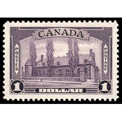 canada stamp 245 chateau de ramezay montreal 1 1938 M XFNH 060