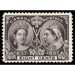 canada stamp 56 queen victoria diamond jubilee 8 1897 M F VF 104