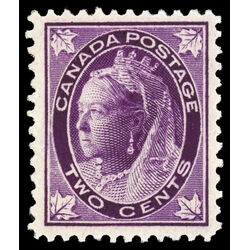 canada stamp 68 queen victoria 2 1897 M VFNH 028