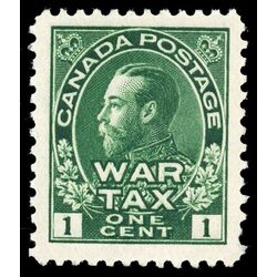 canada stamp mr war tax mr1 war tax 1 1915 M XFNH 009