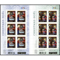 canada stamp 2494b christmas stained glass 2011