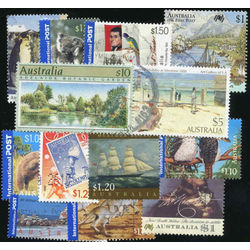 australia high values stamp packet