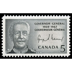 canada stamp 474 governor general vanier 5 1967