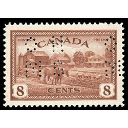 canada stamp o official o9 268 eastern farm scene 8 1946