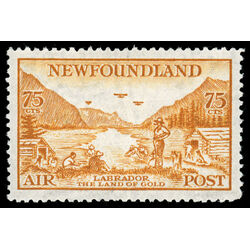 newfoundland stamp c17 labrador land of gold 75 1933 M XFNH 014