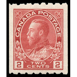 canada stamp 124 king george v 2 1913 M XFNH 051