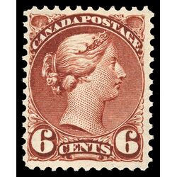 canada stamp 43 queen victoria 6 1888 M F VFNH 056
