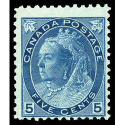canada stamp 79 queen victoria 5 1899 M FNH 036