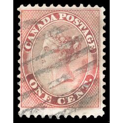 canada stamp 14 queen victoria 1 1859 U F VF 119