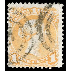 canada stamp 23 queen victoria 1 1869 U F 069
