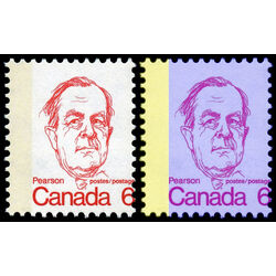 canada stamp 591 lester b pearson 6 1973 M NH 022