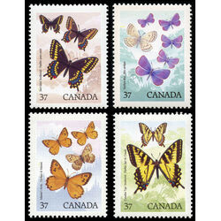 canada stamp 1210 3 butterflies 1988