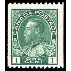 canada stamp 131ii king george v 1 1915 M F VFNH 004