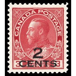 canada stamp 140 king george v 2 on 3 1926 M XFNH 033