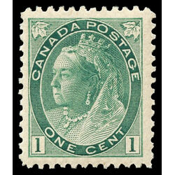canada stamp 75 queen victoria 1 1898 M F VFNH 027