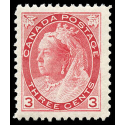 canada stamp 78 queen victoria 3 1898 M VFNH 030