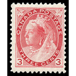 canada stamp 78 queen victoria 3 1898 M F VFNH 031