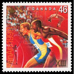 canada stamp 1801 track and field 46 1999