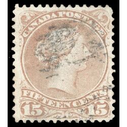 canada stamp 29b queen victoria 15 1868 U F VF 026