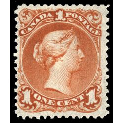 canada stamp 22b queen victoria 1 1868 M FOG 004
