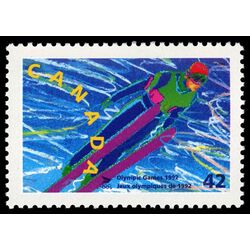 canada stamp 1399 ski jumping 42 1992