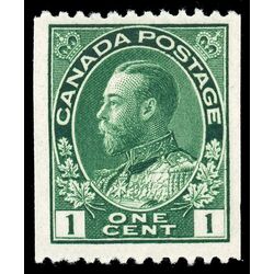 canada stamp 131 king george v 1 1915 M VF 008