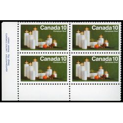canada stamp 608 christmas candles 10 1972 PB LL
