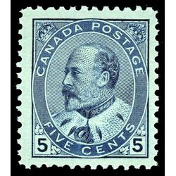 canada stamp 91 edward vii 5 1903 M VFNH 056