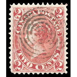canada stamp 20 queen victoria 2 1859 U VF 090