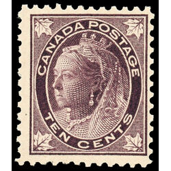 canada stamp 73 queen victoria 10 1897 M FNH 042
