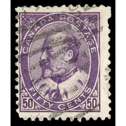 canada stamp 95 edward vii 50 1908 U F VF 085