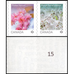 canada stamp 3530i cherry blossoms 2 48 2026 M VFNH %2315