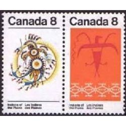 canada stamp 565b plains indians 1972
