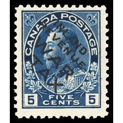 canada stamp mr war tax mr2bi war tax 5 1915 M F VFNG 035