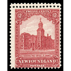 newfoundland stamp 154 general post office 12 1928 M FNH 005