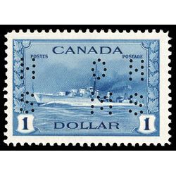 canada stamp o official o9 262 destroyer 1 00 1942 M VFNH 008