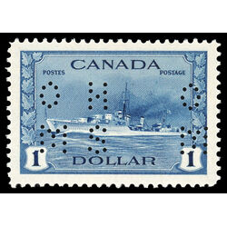 canada stamp o official o9 262 destroyer 1 00 1942 M VFNH 009