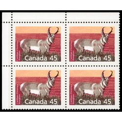 canada stamp 1172d pronghorn 45 1990 CB SET 004