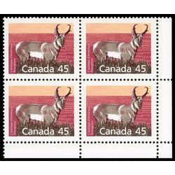 canada stamp 1172d pronghorn 45 1990 CB SET 004