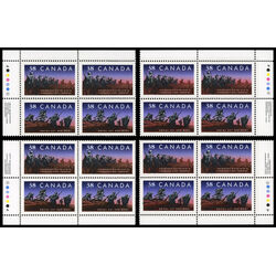 canada stamp 1250ii canadian infantry regiments 1989 PB SET 006