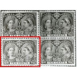 canada stamp 57 queen victoria diamond jubilee 10 1897 M VFNH 099