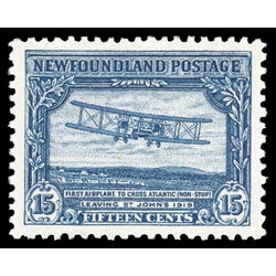 newfoundland stamp 170 first nonstop transatlantic flight 15 1930